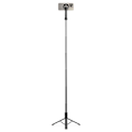 Miniatyrbild 5 av 6: Spigen 120 cm MagSafe Bluetooth Selfiestick Tripod Svart