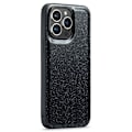Miniatyrbild 1 av 5: DG.MING iPhone 13 Pro Max Skal Läder Glitter Svart