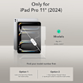Miniatyrbild 2 av 6: ESR iPad Pro 11 2024 Skärmskydd 2-PACK Paper Feel