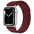 Miniatyrbild 2 av 6: Apple Watch 38/40/41 mm Armband Nylon Trail Loop Vinröd