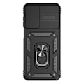 Miniatyrbild 2 av 6: Motorola Moto G52/G82 Skal CamShield Ring Armor Svart