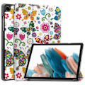 Miniatyrbild 1 av 6: Samsung Galaxy Tab A9 Plus Fodral Tri-Fold Fjärilar