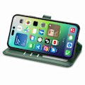 Miniatyrbild 4 av 4: iPhone 15 Pro Max Fodral Retro Läder Grön