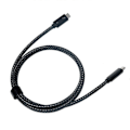 Miniatyrbild 3 av 6: Thunderbolt 3/4 Kabel 1m USB-C 100W PD Svart