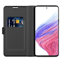 Miniatyrbild 2 av 6: Samsung Galaxy A25 5G Fodral Slim Läder Svart