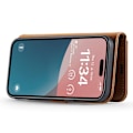Miniatyrbild 3 av 6: DG.MING iPhone 16 Fodral 2in1 Magnet Brun