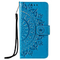 Miniatyrbild 2 av 5: iPhone 12 / 12 Pro - Mandala Fodral - Blå Blue Blå