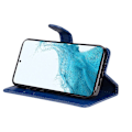 Miniatyrbild 4 av 6: Samsung Galaxy S23 Plus Fodral Läder Blå