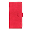 Miniatyrbild 4 av 5: OnePlus 9 - KHAZNEH Retro Läder Fodral - Röd Red Röd