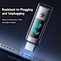 Miniatyrbild 6 av 6: MCDODO Lightning - USB-C Adapter Digital Display Grå