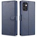 Miniatyrbild 1 av 5: Samsung Galaxy A72 - AZNS Läder Fodral - Blå Blue Blå