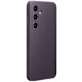 Miniatyrbild 2 av 3: Samsung Galaxy S24 Skal Vegan Leather Dark Violet