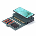 Miniatyrbild 3 av 5: Samsung Galaxy S21 - CASEME 2-i-1 Multifunktionellt Plånboksfodral - Grön Green Grön