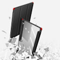 Miniatyrbild 6 av 6: DUX DUCIS Galaxy Tab S9 FE Fodral TOBY Hybrid Svart