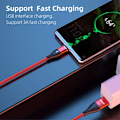 Miniatyrbild 6 av 6: ENKAY 2 m 6in1 PD 100W USB-C/USB-A - USB-C/Lightning/MicroUSB