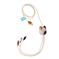 Miniatyrbild 2 av 6: Squishmallows Laddningskabel 1,2m 3in1 USB-C/Micro/Lightning Cam