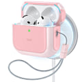Miniatyrbild 1 av 6: ESR AirPods 4 Skal MagSafe Orbit HaloLock Rosa
