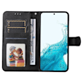 Miniatyrbild 2 av 6: Samsung Galaxy A34 5G Fodral Läder Svart