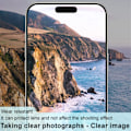 Miniatyrbild 4 av 6: IMAK iPhone 16 Pro/16 Pro Max Linsskydd Härdat Glas Svart