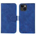 Miniatyrbild 1 av 6: iPhone 15 Fodral Skin Touch Läder Blå