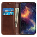 Miniatyrbild 2 av 6: Samsung Galaxy S23 Ultra Flip Fodral Split Läder Brun