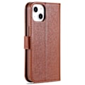 Miniatyrbild 3 av 6: AZNS iPhone 14 Fodral Läder Brun