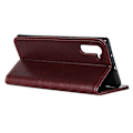 Miniatyrbild 4 av 5: Samsung Galaxy Note 10 - Plånboksfodral - Brun Brown Brun