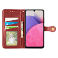 Miniatyrbild 2 av 6: Samsung Galaxy A23 5G Fodral PU Läder Röd