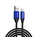 Miniatyrbild 1 av 3: Cababi Micro USB Quick Charge 1 m - Blå Blue Blå
