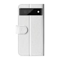 Miniatyrbild 3 av 6: Google Pixel 7 Fodral Crazy Horse Läder Vit