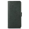 Miniatyrbild 5 av 6: Sony Xperia 10 VI Läder Fodral Läder Solid Grön