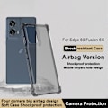 Miniatyrbild 2 av 5: IMAK Motorola Edge 50 Fusion 5G TPU Skal Tonad Svart