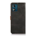Miniatyrbild 3 av 6: KHAZNEH Motorola Moto E13 Fodral Dual-Color Svart