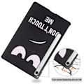 Miniatyrbild 5 av 6: Samsung Galaxy Tab S9 FE Fodral Tri-Fold Läder Dont Touch