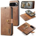 DG.MING Google Pixel 10 Pro XL 2in1 Magnet Fodral / Skal Brun