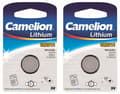CR2016 2-pack Batteri Knappcell 3V Litium