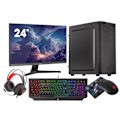 Miniatyrbild 1 av 2: VIST PC Gaming Core i5 12400 - 16 GB RAM - Intel UHD - 1TB M.2 SSD - WIFI - 24" - Windows 11 Pro