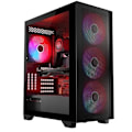 Miniatyrbild 1 av 4: VIST Gaming PC Core i5 12400F - 32 GB RAM - RTX 4060Ti - 1TB M.2 SSD - WiFi6 - BT - Windows 11 Pro
