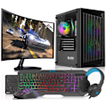 Miniatyrbild 1 av 4: Speldator VIST Ryzen 5 5600G - 16 GB RAM - RX VEGA - 1 TB M.2 SSD - 27'' LCD - Windows 11 Pro