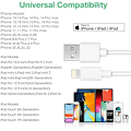 Pikkukuva 4 / 5: 5 kpl 1m iPhone-latauskaapeli 3 st 2 m