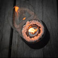 Pikkukuva 5 / 5: Pöytätakka, Sisä- ja Ulkokäyttöön, Kannettava Pöytätakka, Puhdas Poltto Bioetanolilla, FireBlac