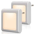 Eight-light socket with twilight sensor, brightness infinitely adjustable