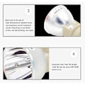 Miniatyrbild 5 av 5: Kompatibel W1070 W1070+ W1080 W1080ST HT1085ST HT1075 W1300 Projektorlampa 240/0.8 E20.9N för BenQ Greamy White