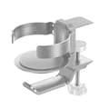 360° Rotating Cup Holder Clip Adjustable Drink Mount Water Bottle Holder Spill-Free Cup Holder Headset Hanger Silver