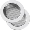 Miniatyrbillede 1 af 7: 2-delt vaskefilter, vaskefilter i rustfrit stål, metalfilter til badeværelses- og vaskefilter 7,5 cm