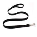Dog Leash with Padded Handle 120CM Black 1 pc Padded Leash