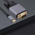Pikkukuva 5 / 5: TYPE C - VGA-kaapeli USB 3.1 - VGA-sovitin 10 Gbps HD-näyttökaapeli