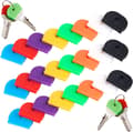 Miniatyrbild 1 av 4: Flexible Key Covers for Key Identification - 8 Colors, 24 Pieces