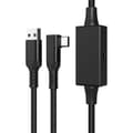 Miniatyrbillede 2 af 5: Til Meta Quest 3 PICO 4 VR Datakabel 5m USB til Type-C PC Link Streaming Hurtig Opladningskabel med Amp