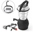 Solar Lantern, Crank Dynamo 36 LED Intelligent Camping Lamp Emergency Lighting